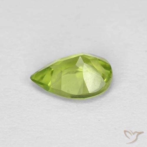 9,17 ctw natürlicher Lebendiges grün Peridot, Birnenform, VS