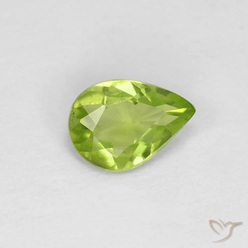 9,17 ctw natürlicher Mittelgrün Peridot, Birnenform, VS
