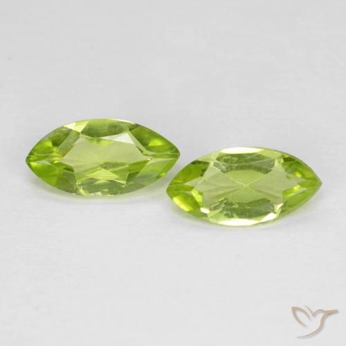 1.15ctw Natürlicher Leichtes lebendiges Grün Peridot, Marquise, VVS-VS