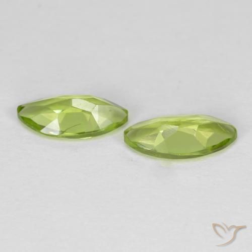 1.15 ct natürliche hellgrün Peridot-Edelsteine, Marquise, VS
