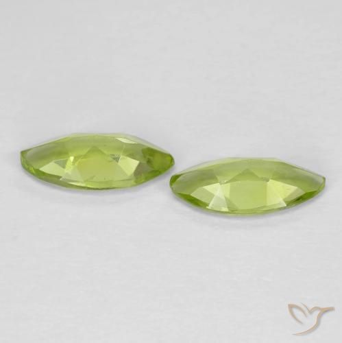 1.06 ct natürliche hellgrün Peridot-Edelsteine, Marquise, VS