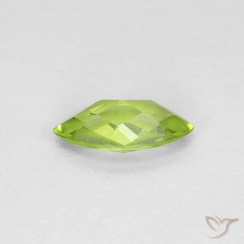 9,17 ctw natürlicher Mittelgrün Peridot, Marquise, VVS-VS