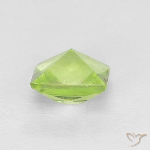 9,17 ctw natürlicher Mittelgrün Peridot, Quadrat, VS