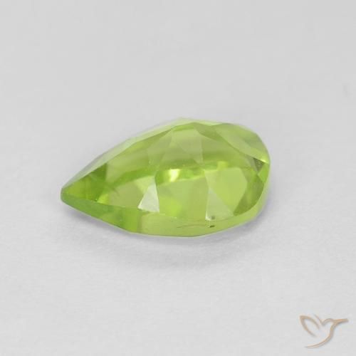 9,17 ctw natürlicher Lebendiges grün Peridot, Birnenform, VVS-VS