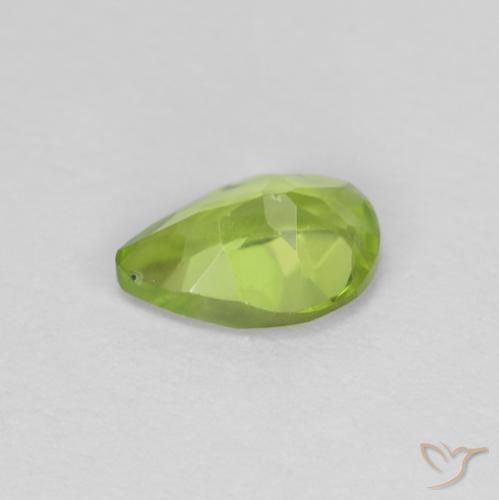 9,17 ctw natürlicher Mittelgrün Peridot, Birnenform, VS