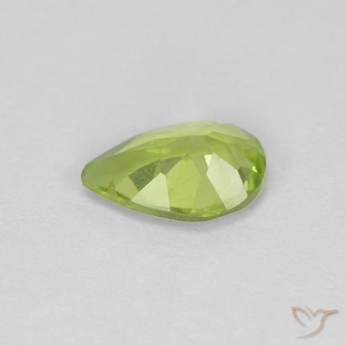 9,17 ctw natürlicher Lebendiges grün Peridot, Birnenform, VS