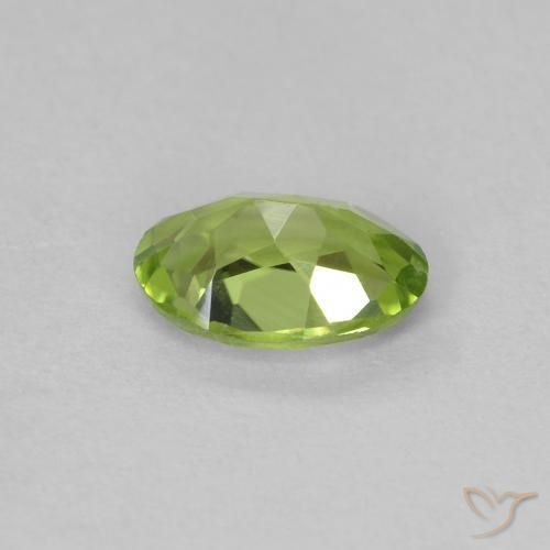 9,17 ctw natürlicher Lebendiges grün Peridot, Oval, VVS-VS