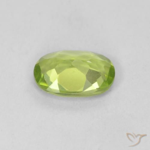 9,17 ctw natürlicher Mittelgrün Peridot, Oval, VVS