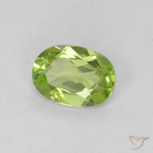 9,17 ctw natürlicher Lebendiges grün Peridot, Oval, VVS