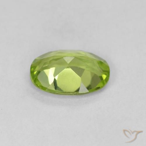 9,17 ctw natürlicher Mittelgrün Peridot, Oval, VVS