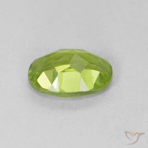 9,17 ctw natürlicher Mittelgrün Peridot, Oval, VS