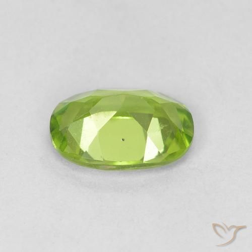 9,17 ctw natürlicher Lebendiges grün Peridot, Oval, VVS-VS