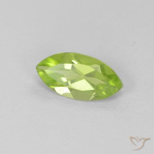 9,17 ctw natürlicher Mittelgrün Peridot, Marquise, VS
