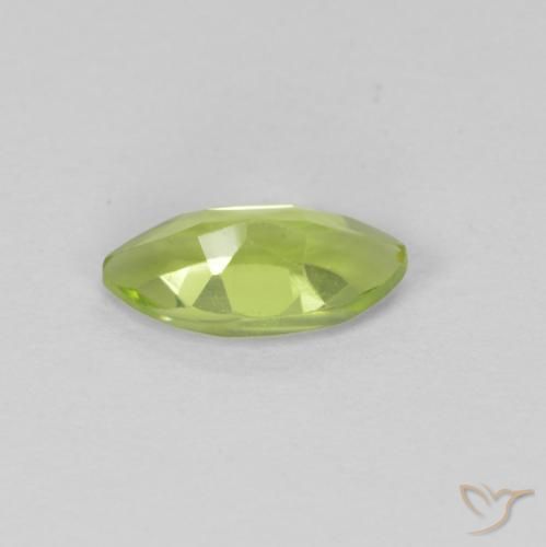 9,17 ctw natürlicher Mittelgrün Peridot, Marquise, VS