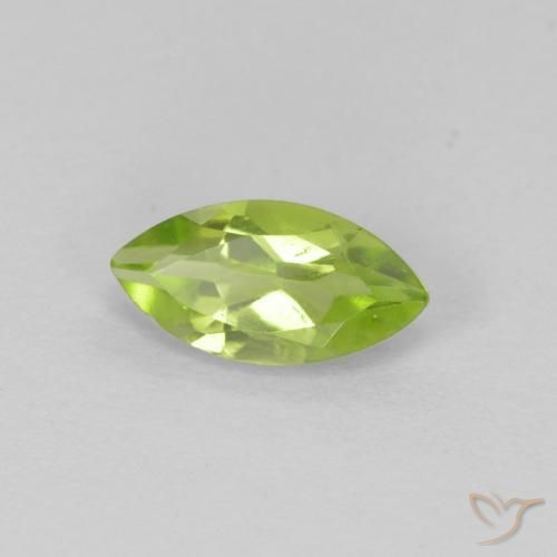 9,17 ctw natürlicher Lebendiges grün Peridot, Marquise, VS