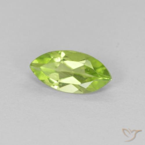 9,17 ctw natürlicher Mittelgrün Peridot, Marquise, VS