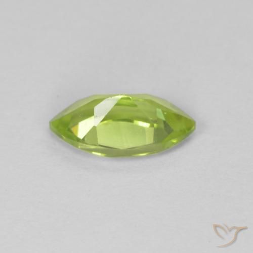9,17 ctw natürlicher Mittelgrün Peridot, Marquise, VS
