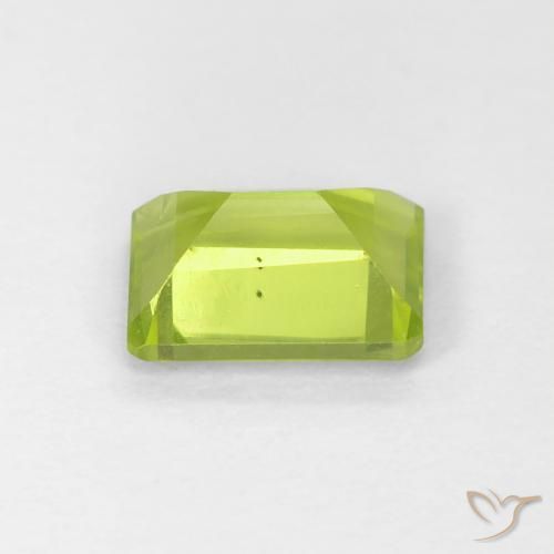 9,17 ctw natürlicher Lebendiges grün Peridot, Oktagonschliff, VS-SI