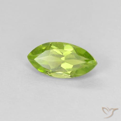 9,17 ctw natürlicher Lebendiges grün Peridot, Marquise, VVS-VS