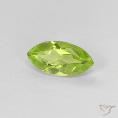 9,17 ctw natürlicher Mittelgrün Peridot, Marquise, VVS-VS