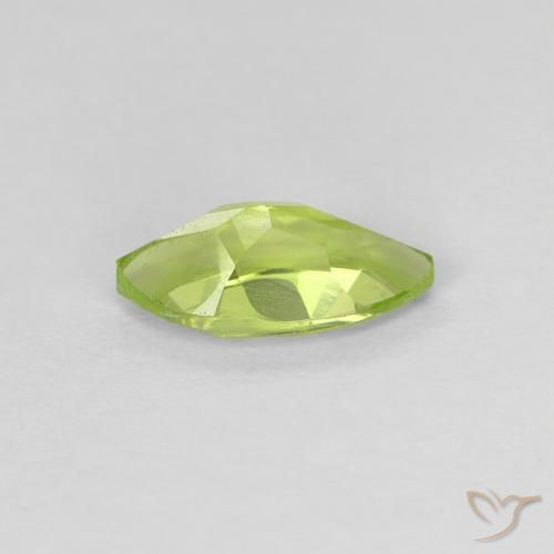 9,17 ctw natürlicher Mittelgrün Peridot, Marquise, VVS-VS