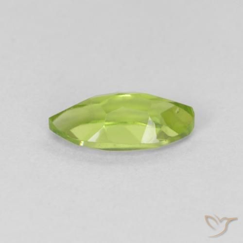 9,17 ctw natürlicher Mittelgrün Peridot, Marquise, VVS-VS