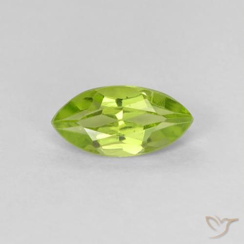 0.69ct Natürlicher gelblich-grün Peridot, Marquise, VVS-VS
