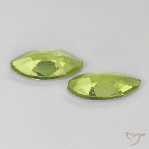 1.11 ct natürliche hellgrün Peridot-Edelsteine, Marquise, VS