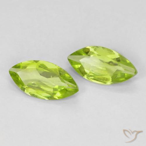 1.01 ct natürliche hellgrün Peridot-Edelsteine, Marquise, VS