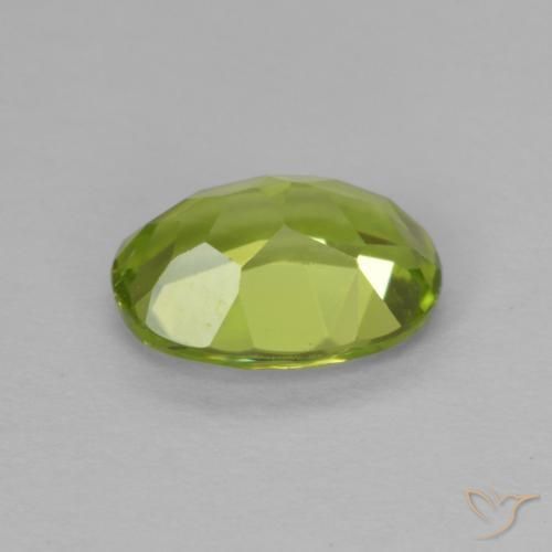 9,17 ctw natürlicher Lebendiges grün Peridot, Oval, VVS-VS