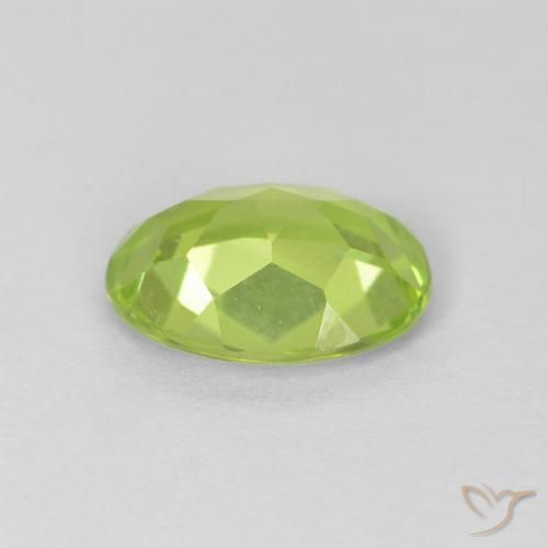 9,17 ctw natürlicher Mittelgrün Peridot, Oval, VS