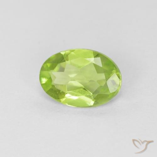 9,17 ctw natürlicher Lebendiges grün Peridot, Oval, VS