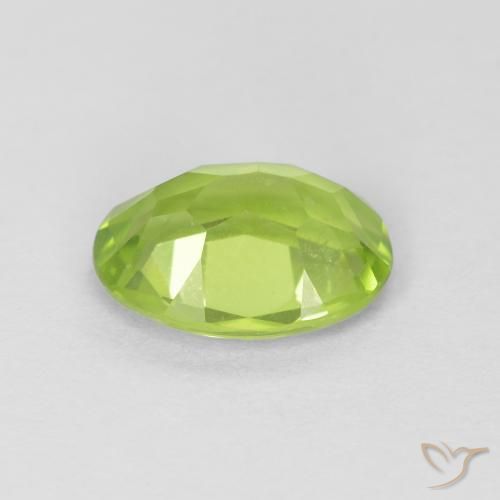 9,17 ctw natürlicher Mittelgrün Peridot, Oval, VS