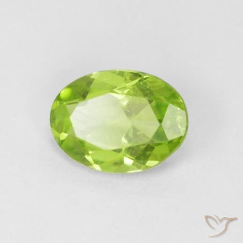 9,17 ctw natürlicher Mittelgrün Peridot, Oval, VS