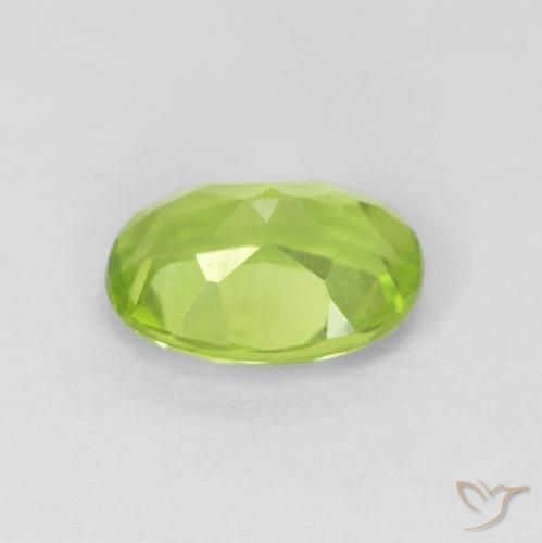9,17 ctw natürlicher Lebendiges grün Peridot, Oval, VS