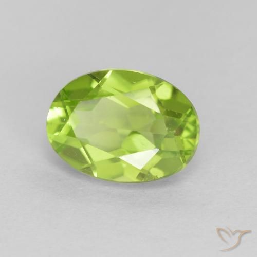 9,17 ctw natürlicher Mittelgrün Peridot, Oval, VS