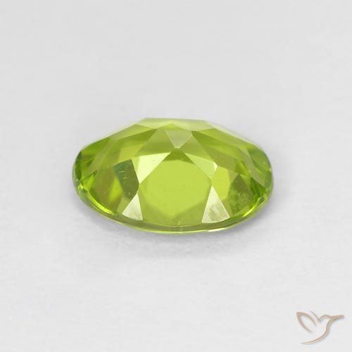 9,17 ctw natürlicher Mittelgrün Peridot, Oval, VS