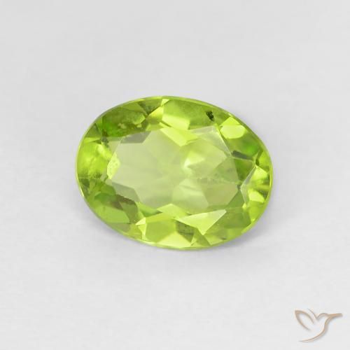 9,17 ctw natürlicher Lebendiges grün Peridot, Oval, VS