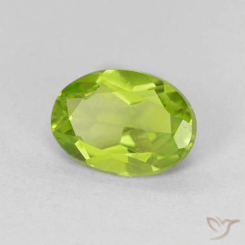 9,17 ctw natürlicher hellgrün Peridot, Oval, VS