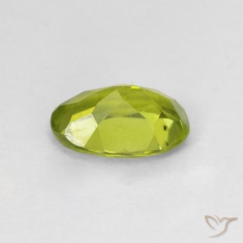 9,17 ctw natürlicher Olivgrün Peridot, Oval, VS