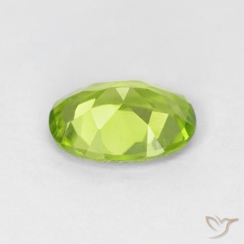 9,17 ctw natürlicher Lebendiges grün Peridot, Oval, VVS-VS