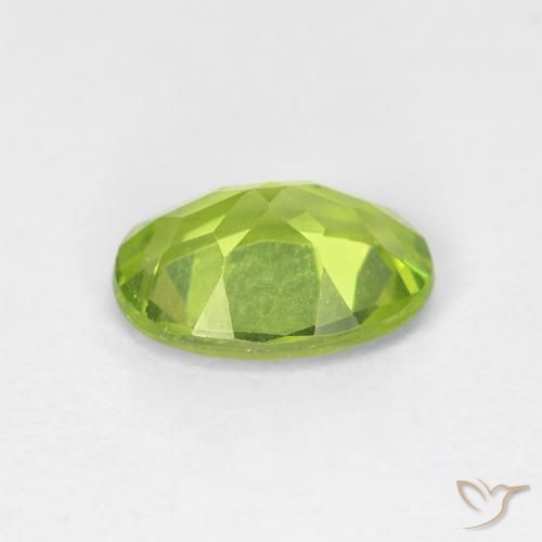 9,17 ctw natürlicher gelblich-grün Peridot, Oval, VS