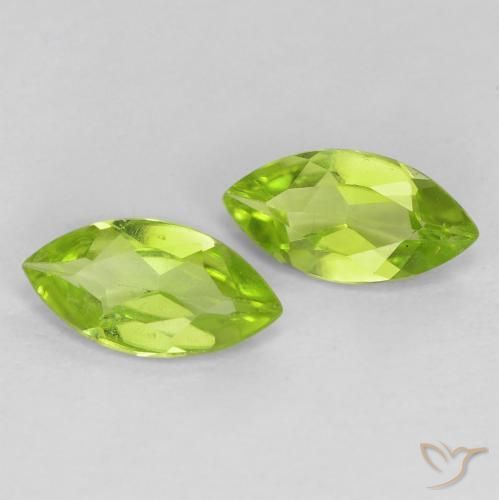 1.10 ct natürliche hellgrün Peridot-Edelsteine, Marquise, VS