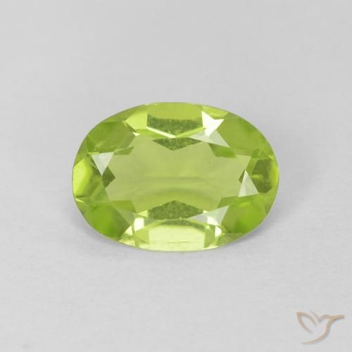 9,17 ctw natürlicher Mittelgrün Peridot, Oval, VS