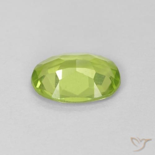 9,17 ctw natürlicher Mittelgrün Peridot, Oval, VS