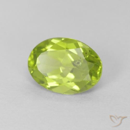 9,17 ctw natürlicher Mittelgrün Peridot, Oval, VS