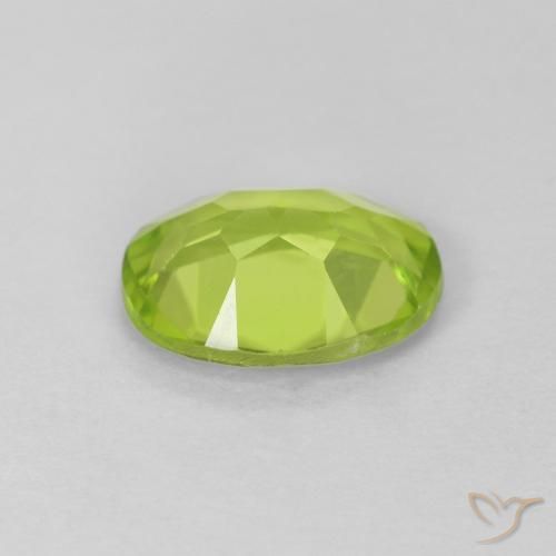 9,17 ctw natürlicher Lebendiges grün Peridot, Oval, VS
