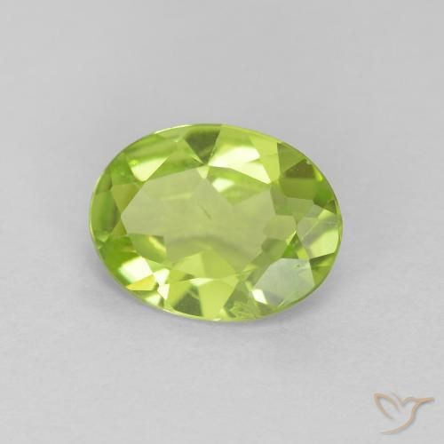 9,17 ctw natürlicher Mittelgrün Peridot, Oval, VS