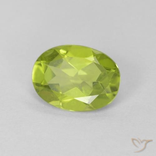 9,17 ctw natürlicher Lebendiges grün Peridot, Oval, VS