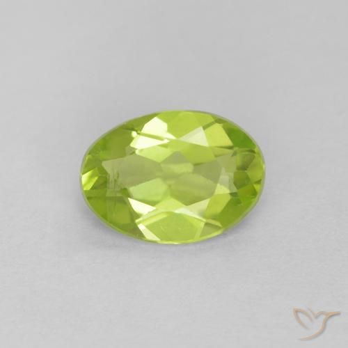 9,17 ctw natürlicher Mittelgrün Peridot, Oval, VS